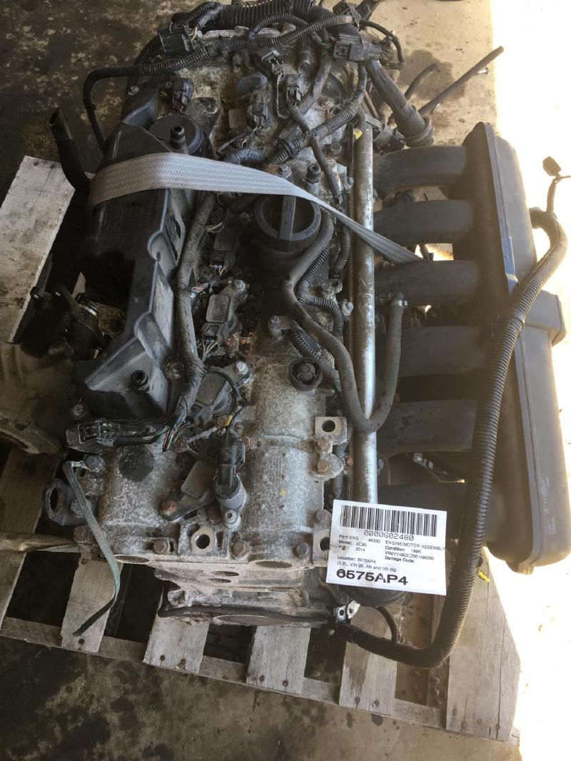 2013 VOLVO XC90 (3.2L, VIN 95, 4th and 5th digits, B6324S5 engine, 6 cylinder) Used Engine