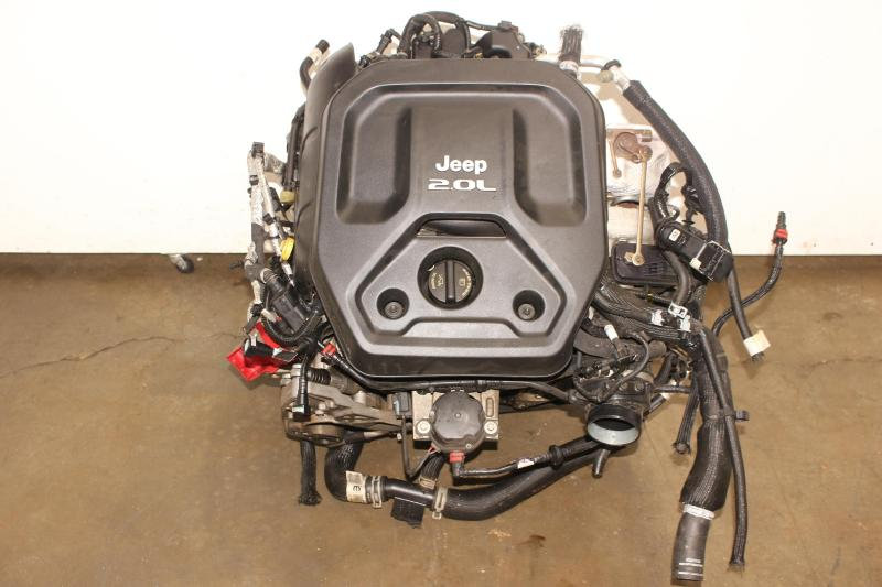 2023 Jeep WRANGLER gasoline, 2.0L, gasoline (VIN N, 8th digit) Used Engine
