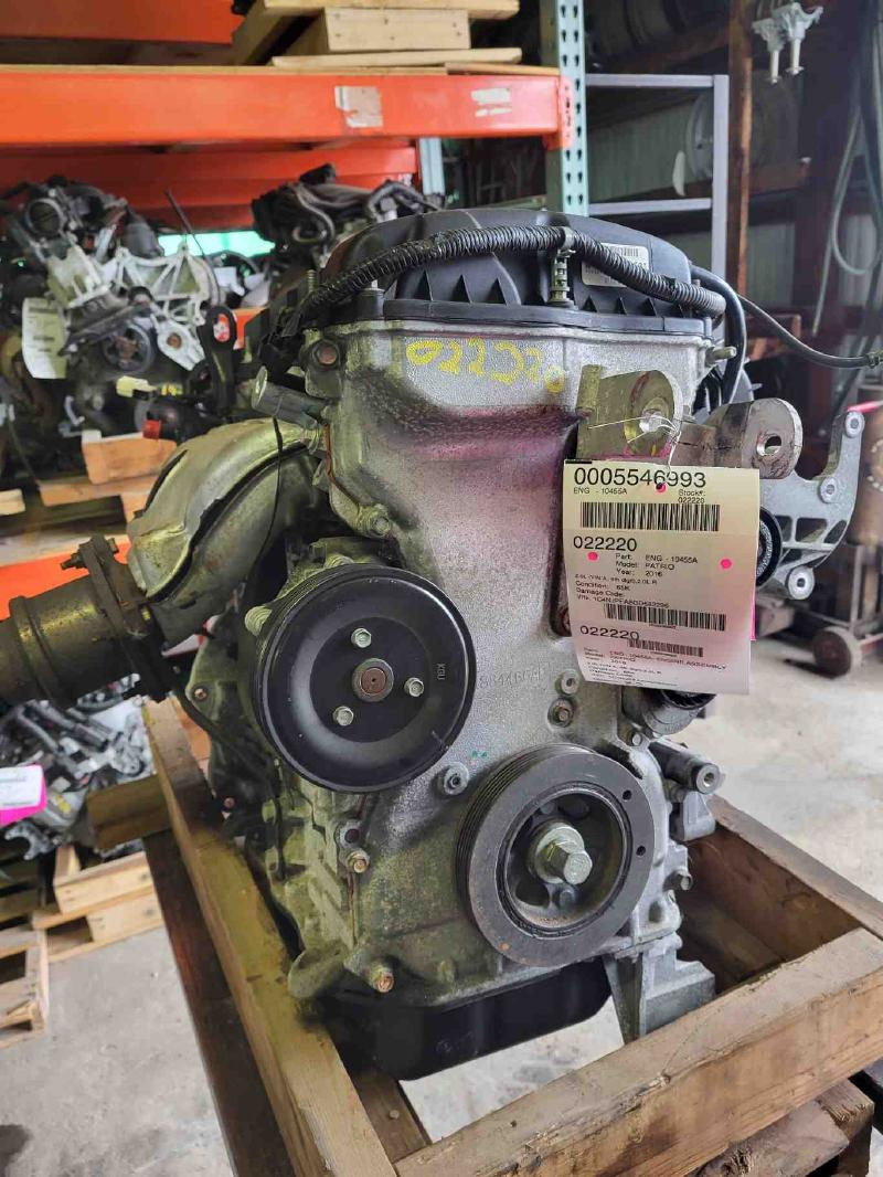 2013 Jeep PATRIOT 2.0L (VIN A, 8th digit), flow control valve (mounted to intake manifold) Used Engine