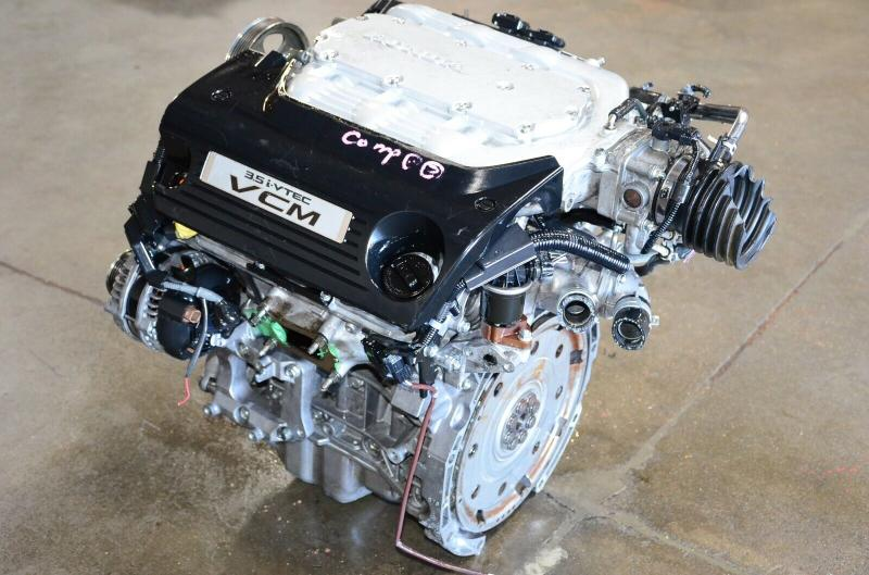 2008 HONDA ACCORD 3.5L, VIN 2 (6th digit, Cpe), MT, California emissions Used Engine