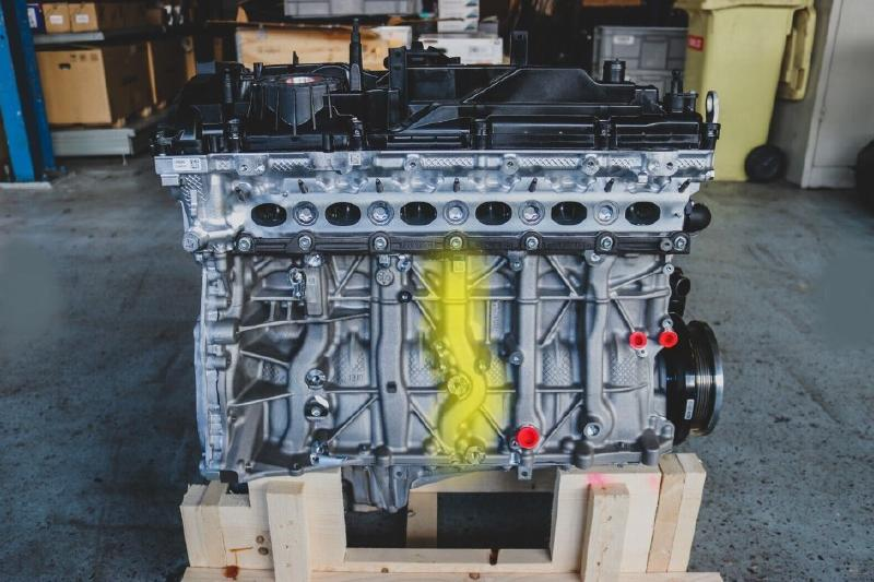 2019 BMW 740I (3.0L), AWD Used Engine