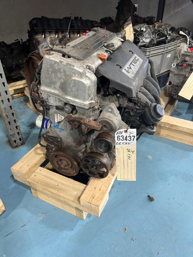 2006 HONDA CR-V (2.4L, VIN D, 5th digit), England built (VIN U, 11th digit) Used Engine