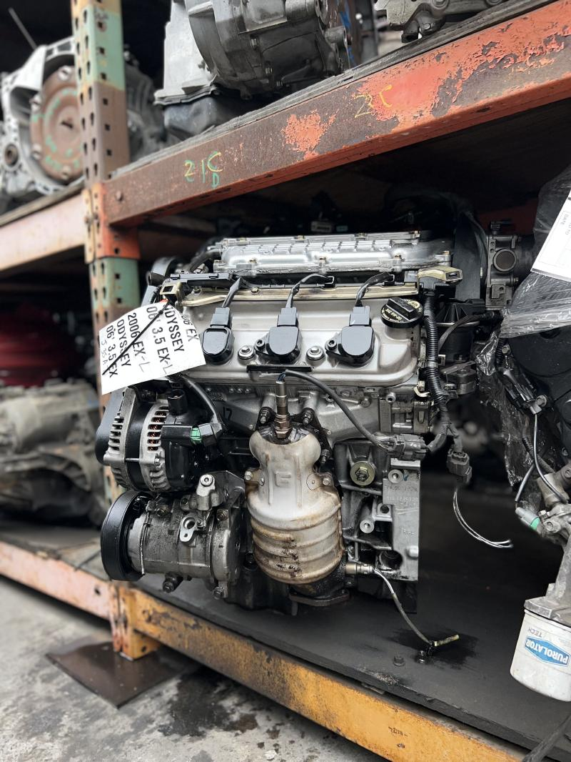 2006 HONDA ODYSSEY (3.5L, VIN 3, 6th digit), EX-L, VIN 7 (8th digit) Used Engine