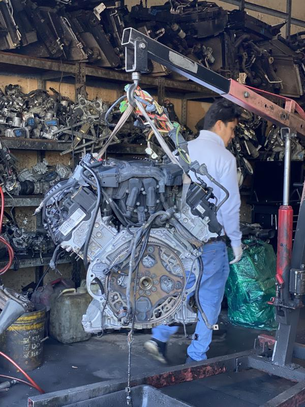 2008 BMW 650I (4.8L), AT Used Engine