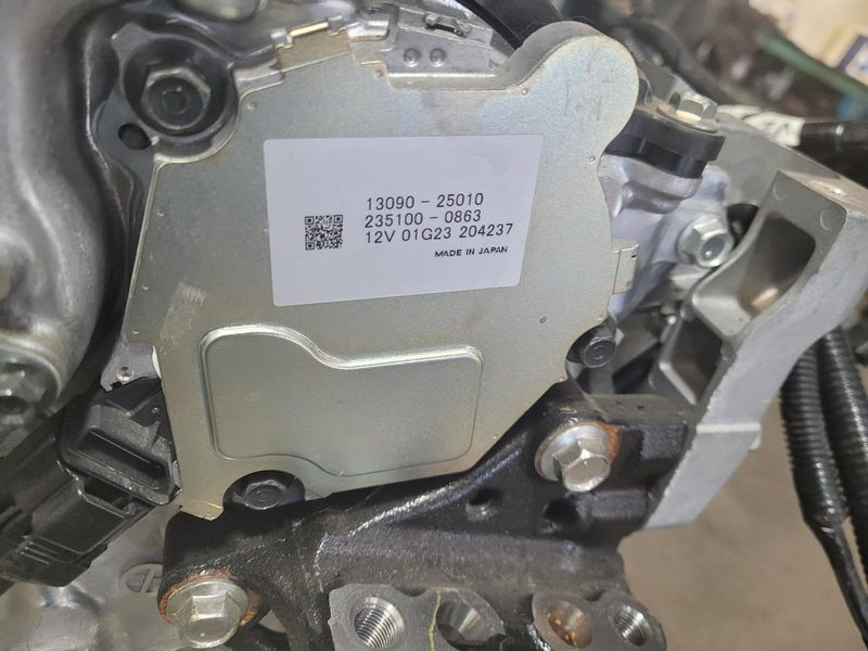 2023 TOYOTA COROLLA Sedan, gasoline, (2.0L, VIN 4, 5th digit, M20AFKS engine) Used Engine