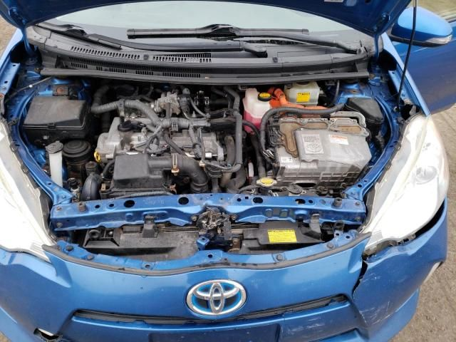 2012 TOYOTA PRIUS gasoline, 1.5L (VIN D, 5th digit, 1NZFXE engine), (Prius C, VIN B3, 7th and 8th digits) Used Engine