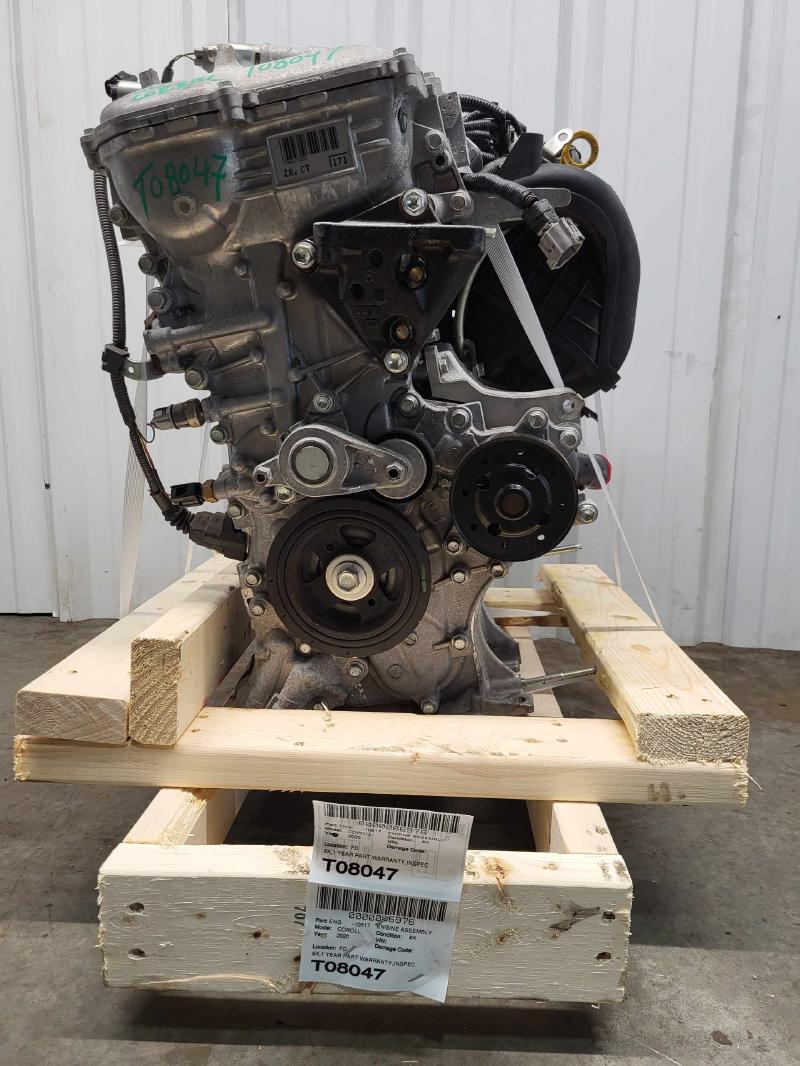 2020 TOYOTA COROLLA Sedan, 1.8L, VIN P (5th digit, 2ZRFAE engine) Used Engine