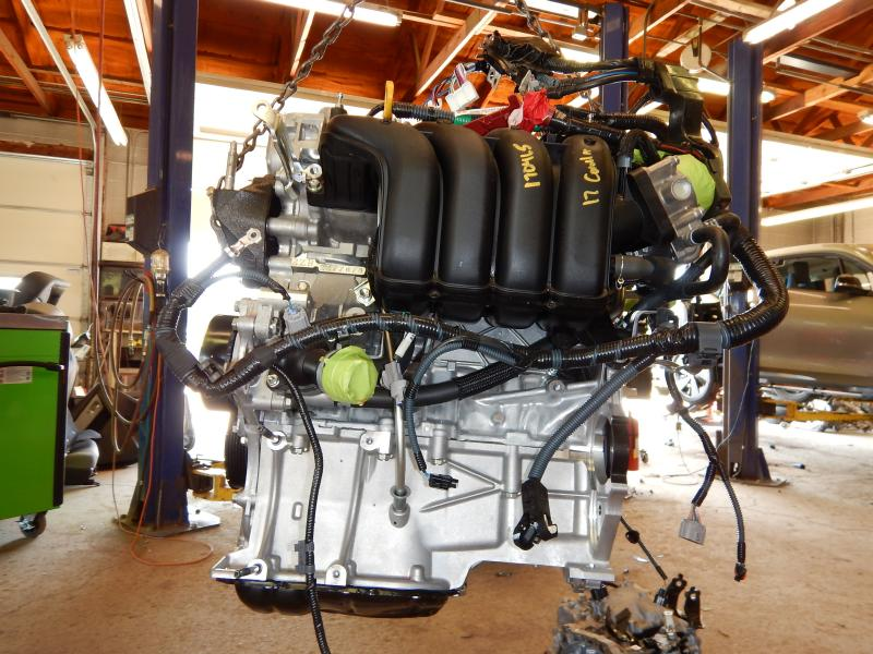 2017 TOYOTA COROLLA (Sdn), (1.8L), VIN U (5th digit, 2ZRFE engine with Variable Valve Timing) Used Engine