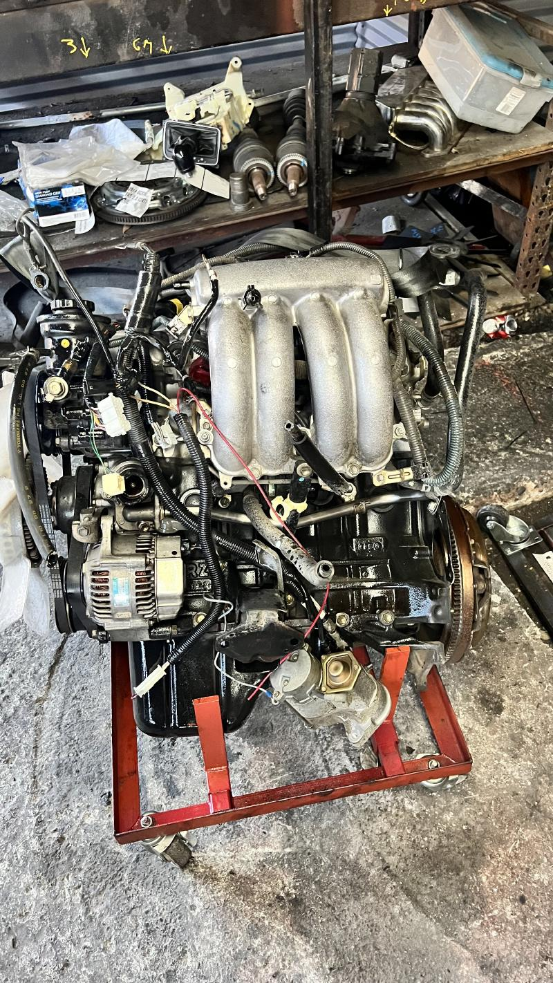 2004 TOYOTA TACOMA 2.4L (VIN L, 5th digit, 2RZFE engine, 4 cylinder) Used Engine