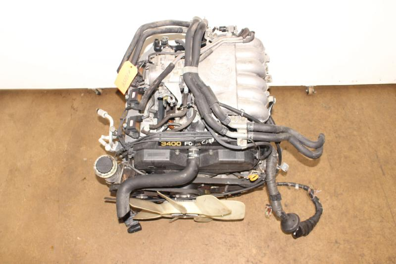 2004 TOYOTA TACOMA 3.4L (VIN N, 5th digit, 5VZFE engine, 6 cylinder), 4x2, PreRunner Used Engine