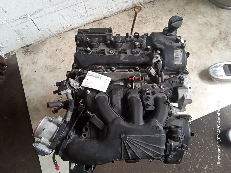 2019 TOYOTA HIGHLANDER gasoline, 3.5L, VIN Z (5th digit, 2GRFKS engine, 6 cylinder), (oil cooler), w/o automatic engine stop and start Used Engine