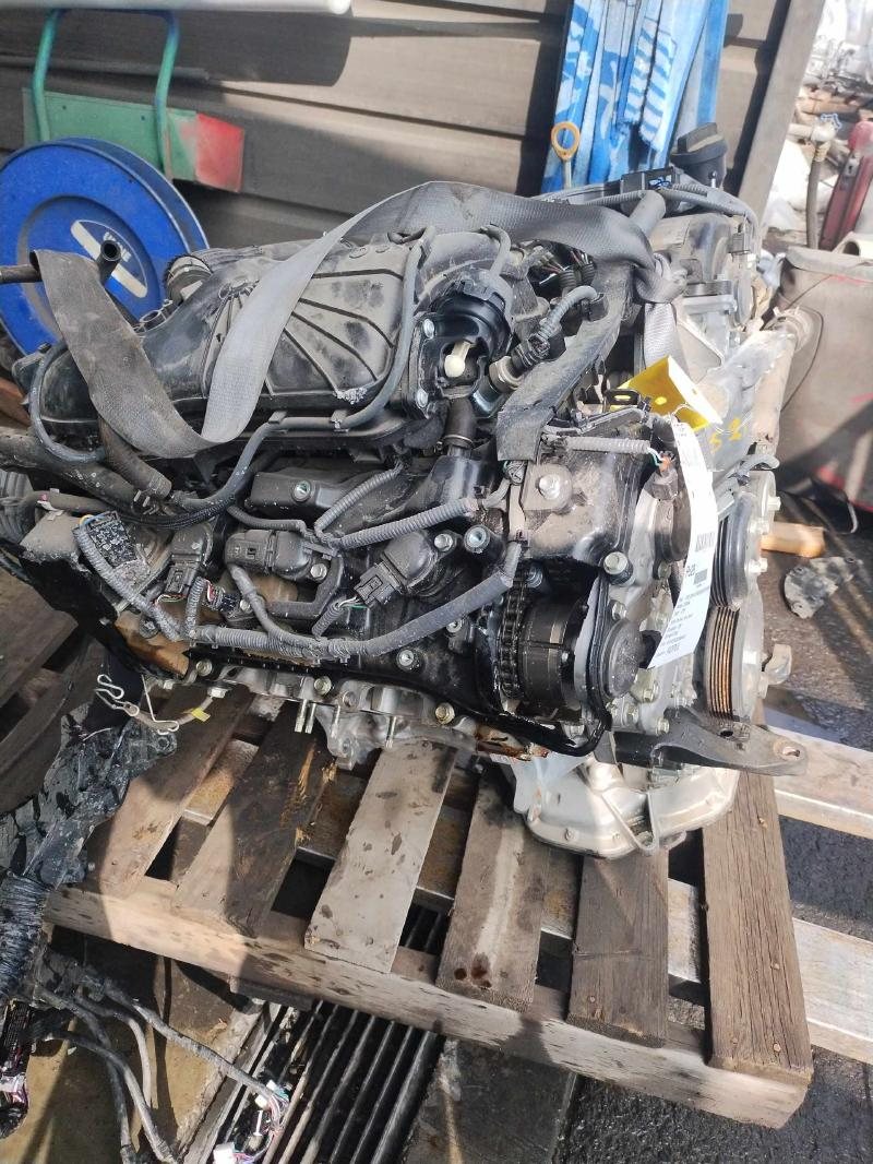 2018 TOYOTA HIGHLANDER gasoline 3.5L VIN Z (5th digit 2GRFKS engine 6 cylinder) (oil cooler) w/o automatic engine stop and start Used Engine