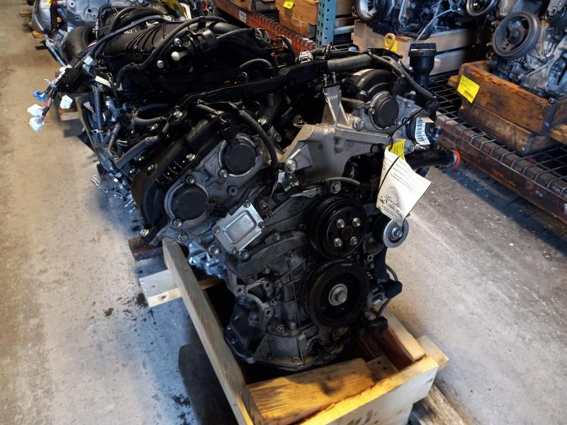 2017 TOYOTA HIGHLANDER gasoline, 3.5L, VIN Z (5th digit, 2GRFKS engine, 6 cylinder), (oil cooler), automatic engine stop and start Used Engine