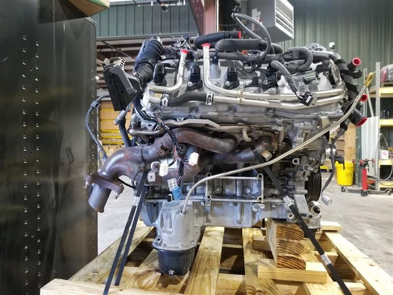 2016 TOYOTA TUNDRA 5.7L, VIN W (5th digit, flex fuel, 3URFBE engine) Used Engine