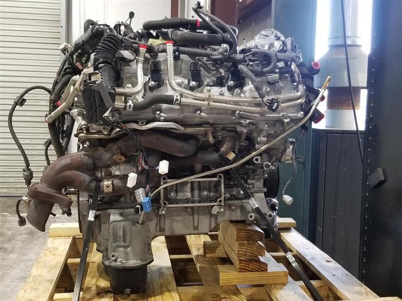 2016 TOYOTA TUNDRA 5.7L, VIN W (5th digit, flex fuel, 3URFBE engine) Used Engine