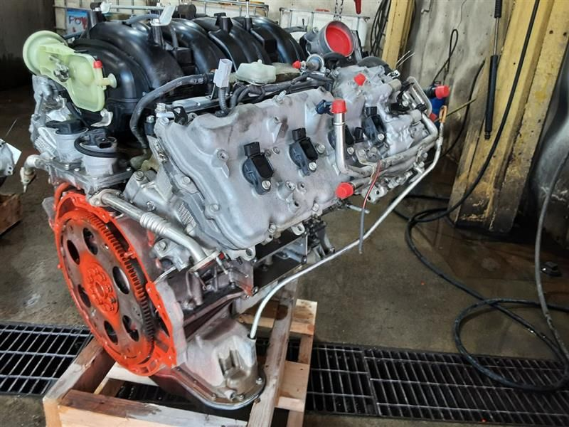 2016 TOYOTA TUNDRA 5.7L, VIN W (5th digit, flex fuel, 3URFBE engine) Used Engine