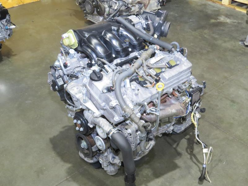 2012 TOYOTA HIGHLANDER gasoline, 3.5L, VIN K (5th digit, 2GRFE engine, 6 cylinder), w/o oil cooler Used Engine