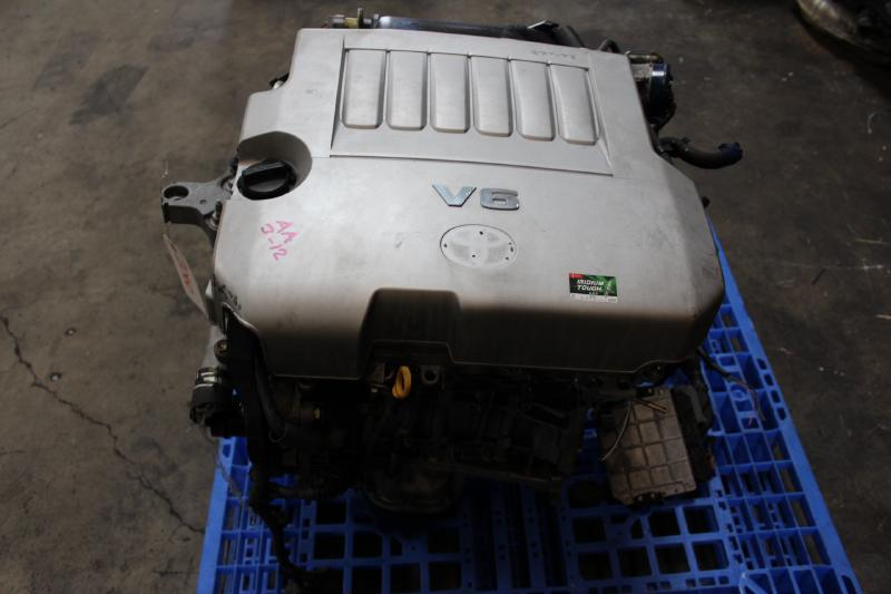 2008 TOYOTA HIGHLANDER gasoline, 3.5L (VIN S, 5th digit, 2GRFE engine, 6 cylinder), oil cooler Used Engine