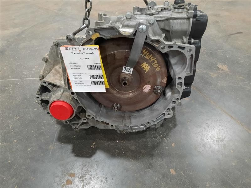 2014 Ford ESCAPE AT, 1.6L, 4x4, thru 04/21/14 Used Transmission