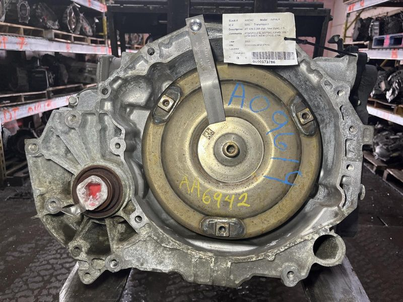 2015 Chevy IMPALA AT, VIN 1 (4th digit, New Style), 2.5L Used Transmission