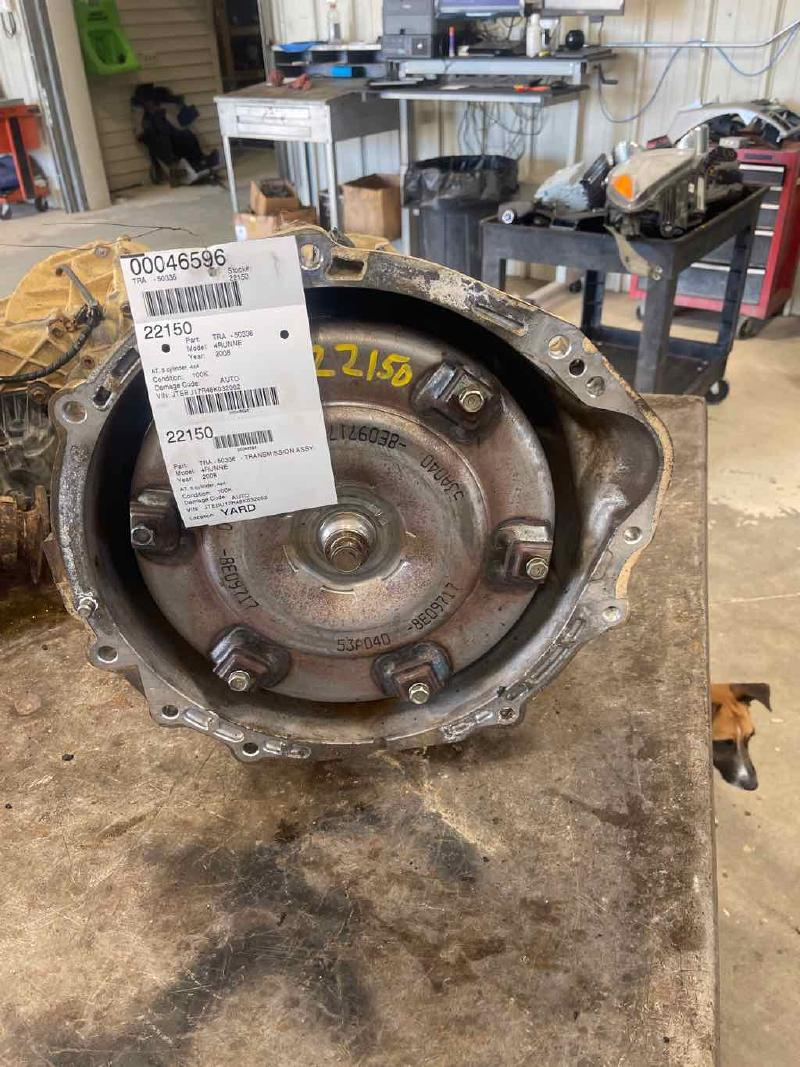 2008 TOYOTA 4RUNNER AT, 6 cylinder, 4x4 Used Transmission
