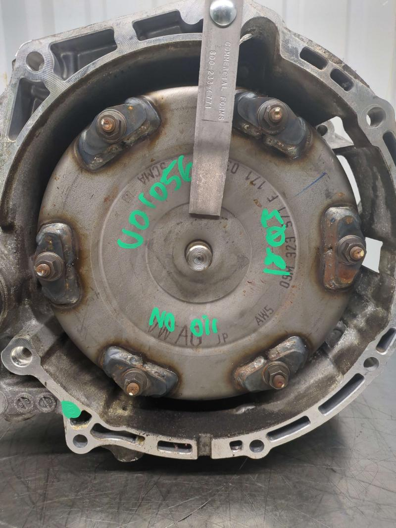 2018 Audi Q3 (AT), AWD (quattro), transmission ID SGU Used Transmission