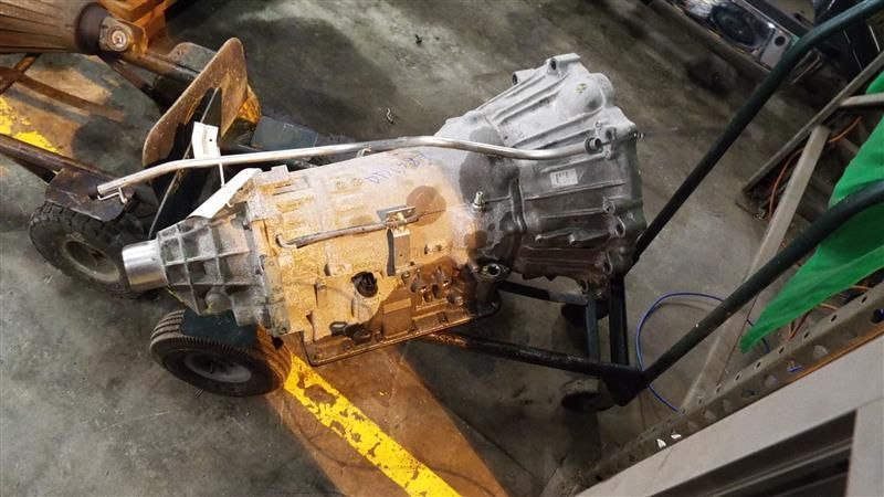 2014 NISSAN TITAN AT, 4x2, floor shift, tow package (Big Tow) Used Transmission