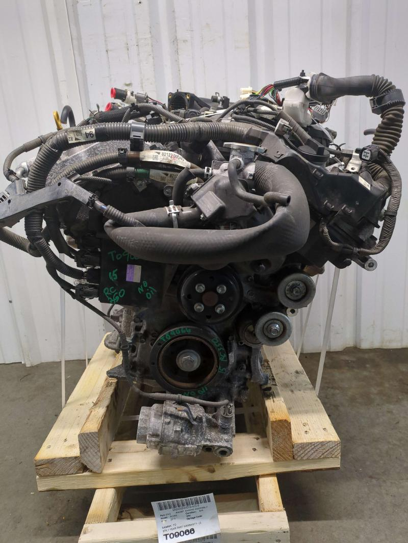 2015 LEXUS RC350 (3.5L, VIN E, 5th digit, 2GRFSE engine), RWD Used Engine