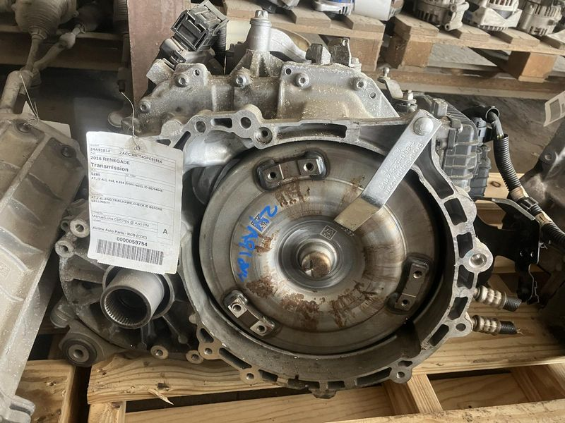 2016 Jeep RENEGADE AT, (2.4L), 4x4, 4.334 (front ratio), ID 68294548 Used Transmission