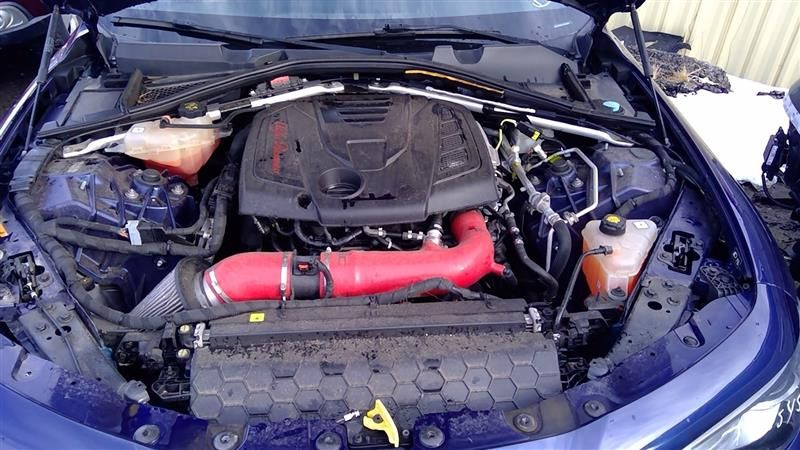 2017 Alfa Romeo Giulia 2.0L, (VIN N, 8th digit, turbo), RWD Used Engine