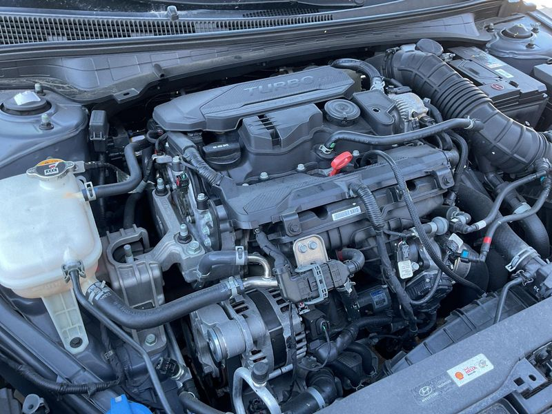 2022 HYUNDAI ELANTRA 1.6L, turbo (VIN F, 8th digit), 7 speed Used Engine
