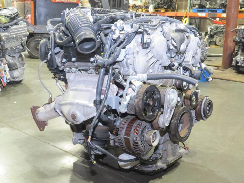 2011 INFINITI M37 (3.7L, VIN B, 4th digit, VQ37VHR), RWD, from 9/10 Used Engine