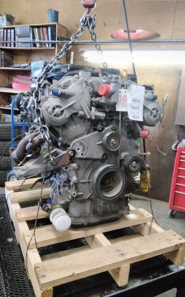 2011 INFINITI ex35 (VIN A, 4th digit, VQ35HR, V6), AWD Used Engine
