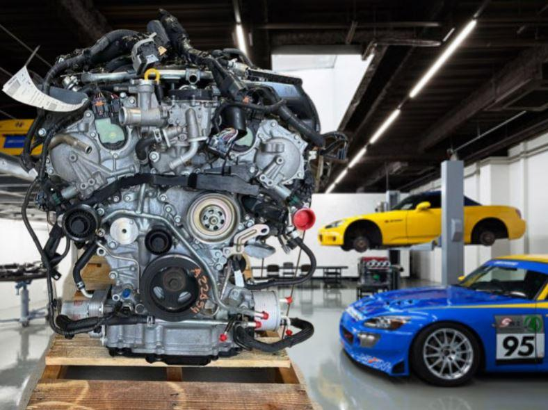 2018 INFINITI Q50 3.0L, VIN E (4th digit, VR30DDTT), RWD (300HP) Used Engine