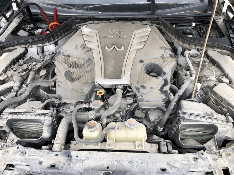 2018 INFINITI Q50 3.0L, VIN E (4th digit, VR30DDTT), RWD (300HP) Used Engine