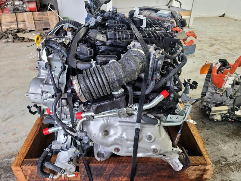 2018 INFINITI Q50 3.5L (VIN A, 4th digit, VQ35HR), gasoline, RWD Used Engine