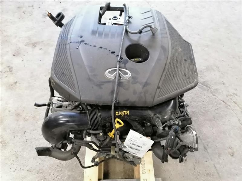 2017 INFINITI Q50 2.0L (VIN C, 4th digit), AWD Used Engine