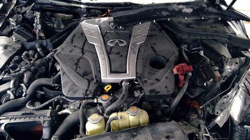 2016 INFINITI Q50 3.0L, VIN F (4th digit, VR30DDTT), AWD (400HP) Used Engine