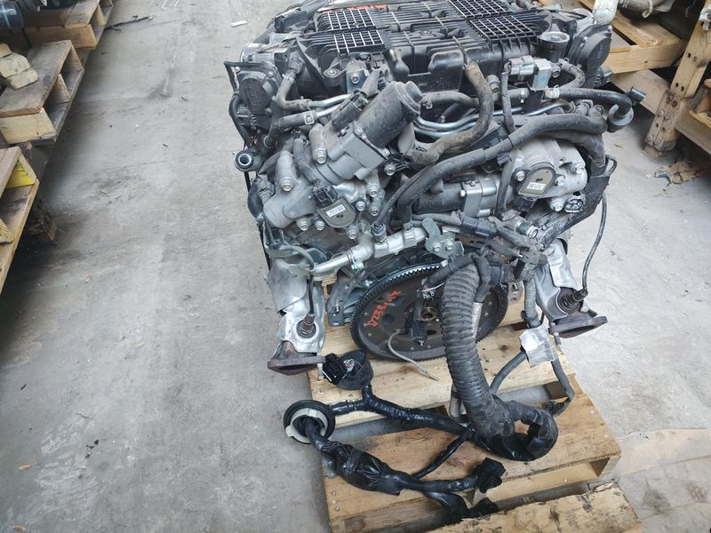 2014 INFINITI Q50 3.7L (VIN B, 4th digit, VQ37VHR), RWD, Premium, thru 2/14 Used Engine