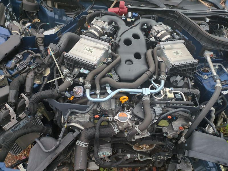 2020 INFINITI Q60 (3.0L), VIN F (4th digit, VR30DDTT), RWD (400HP) Used Engine