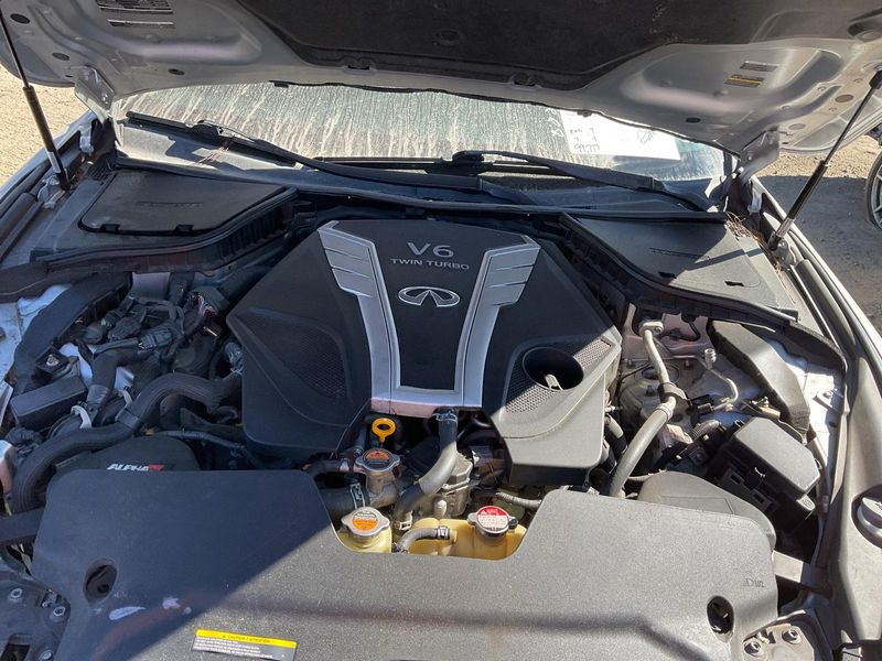 2018 INFINITI Q60 3.0L, VIN E (4th digit, VR30DDTT), RWD (300HP), thru 06/30/17 Used Engine