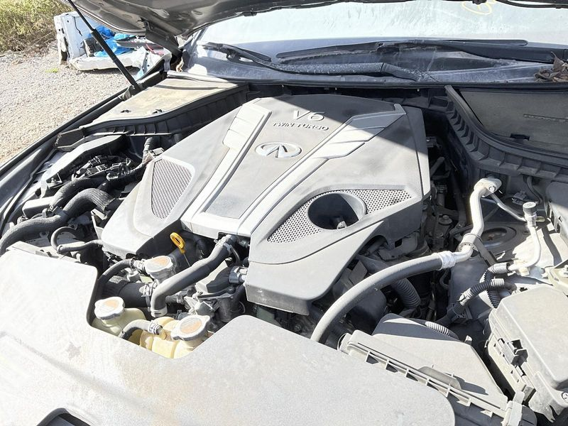 2018 INFINITI Q60 3.0L, VIN E (4th digit, VR30DDTT), RWD (300HP), thru 06/30/17 Used Engine