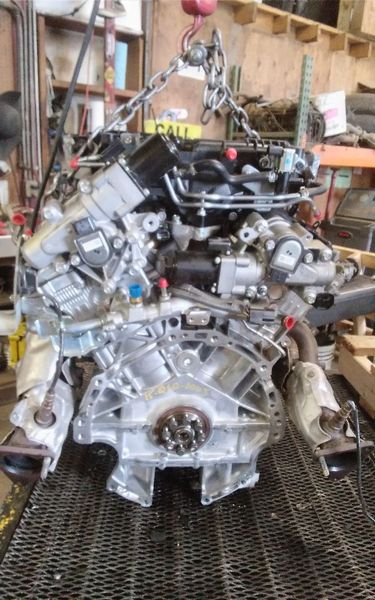 2015 INFINITI Q60 (3.7L, VIN C, 4th digit, VQ37VHR), AWD Used Engine