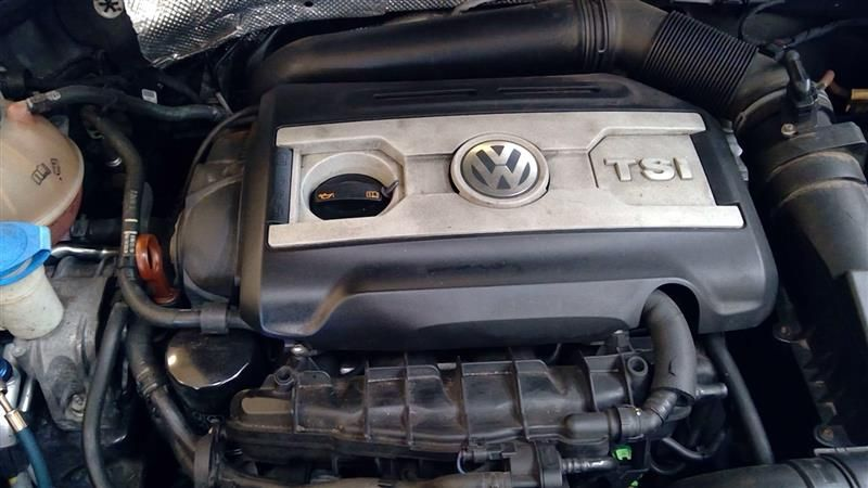 2012 Volkswagen BEETLE 2.0L, VIN A (5th digit, turbo, gasoline), (engine ID CBFA) Used Engine
