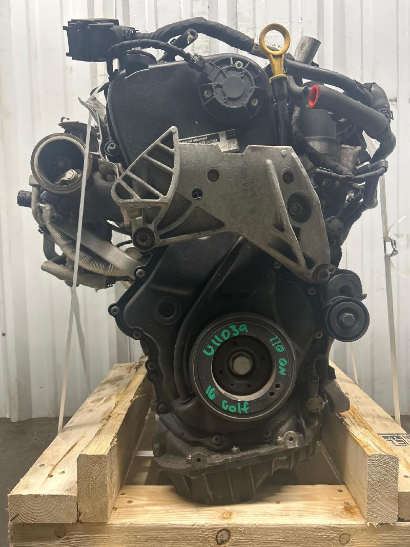 2016 Volkswagen GOLF gasoline, 1.8L, (VIN 1, 5th digit), engine ID CXBA Used Engine