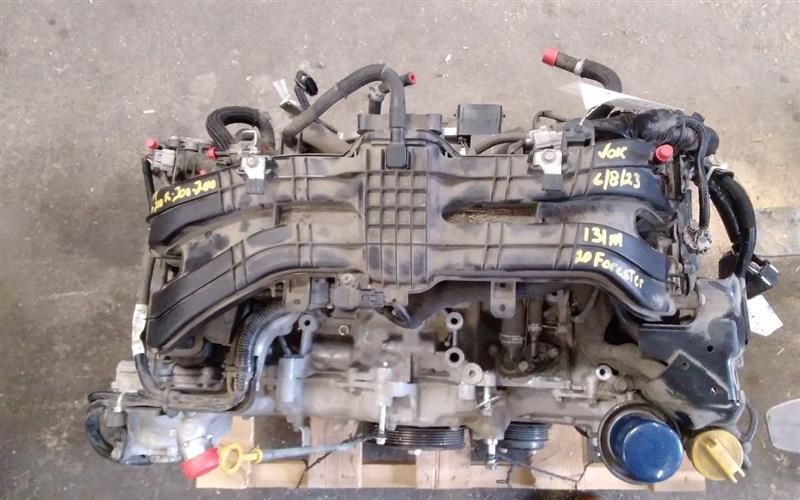 2020 SUBARU FORESTER (2.5L, PZEV emissions), VIN E (6th digit) Used Engine