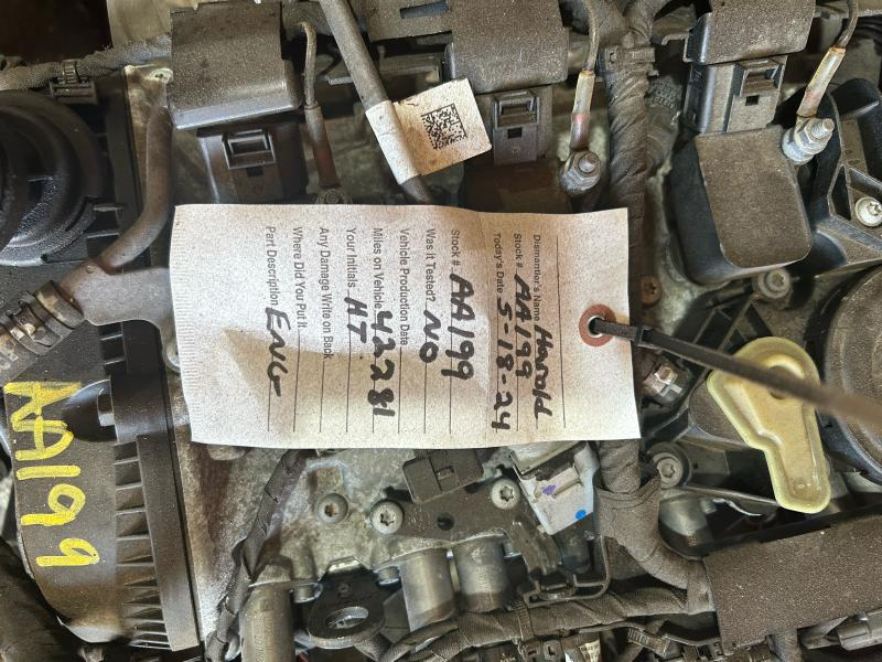 2020 Volkswagen TIGUAN (2.0L, VIN B, 5th digit, turbo) Used Engine