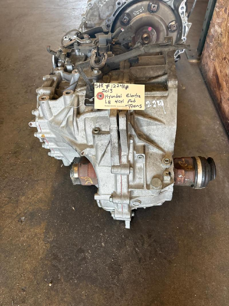 2013 HYUNDAI ELANTRA AT, (1.8L), w/o automatic engine stop and start; Cpe Used Transmission