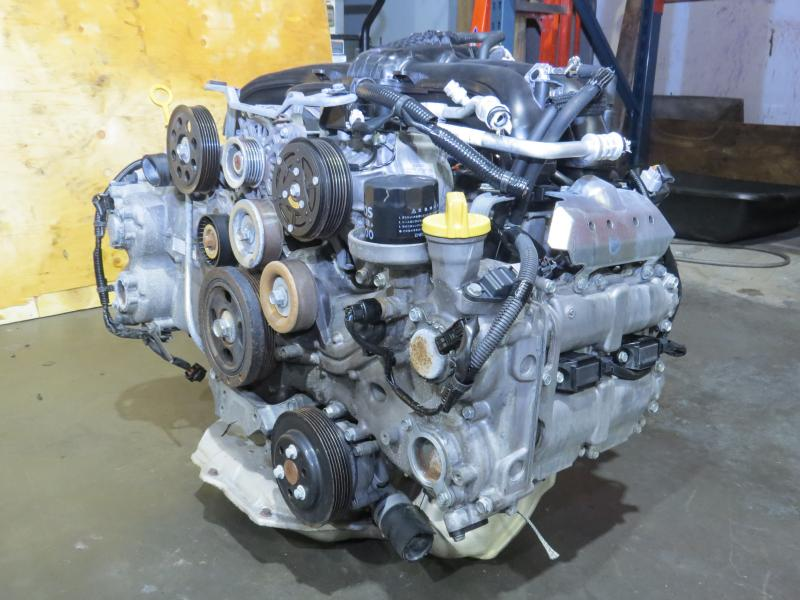 2017 SUBARU LEGACY 2.5L, VIN D (6th digit, Canada market, AT, PZEV) Used Engine