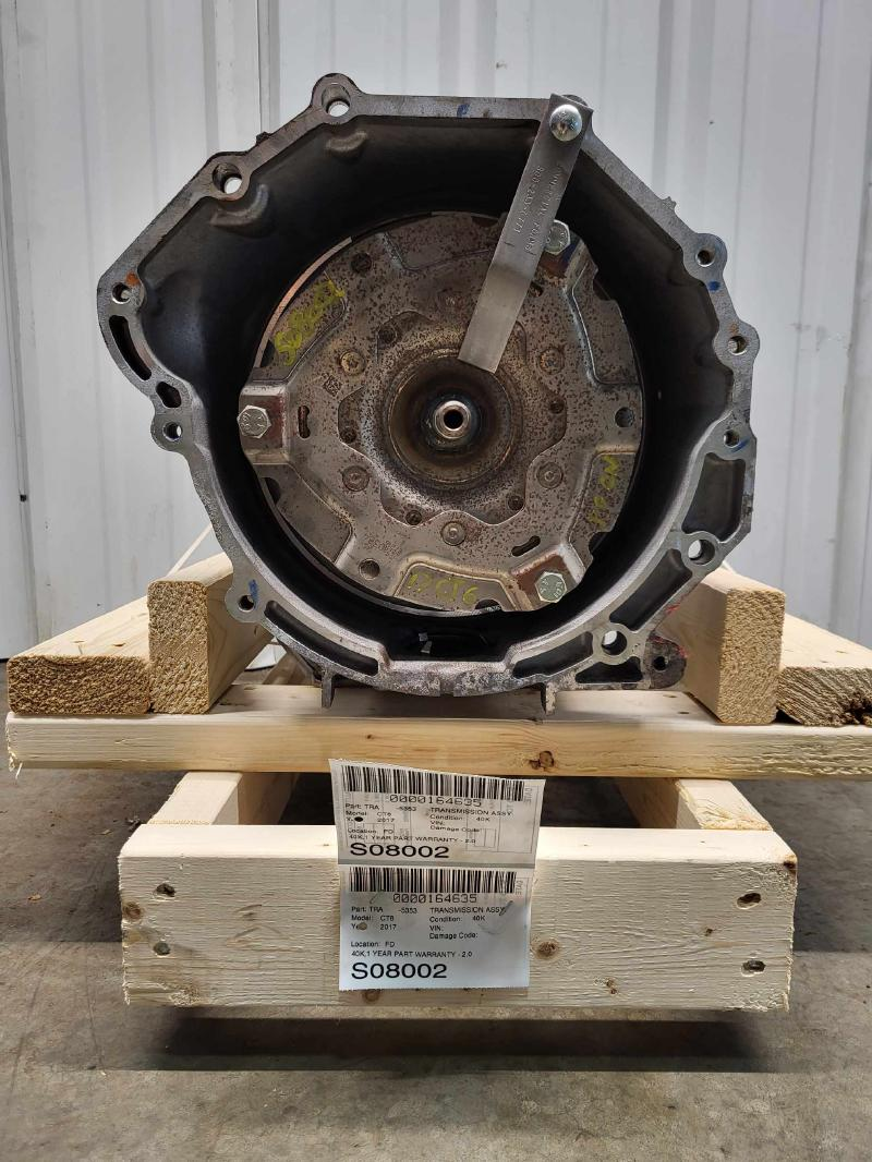 2017 CADILLAC CT6 2.0L, w/o hybrid Used Transmission